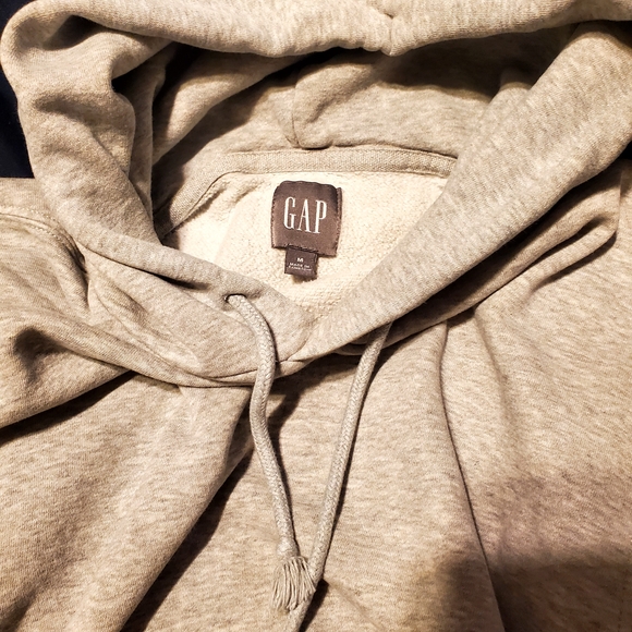 GAP Heather Gray Hoodie - Picture 3 of 4